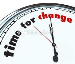 time for change